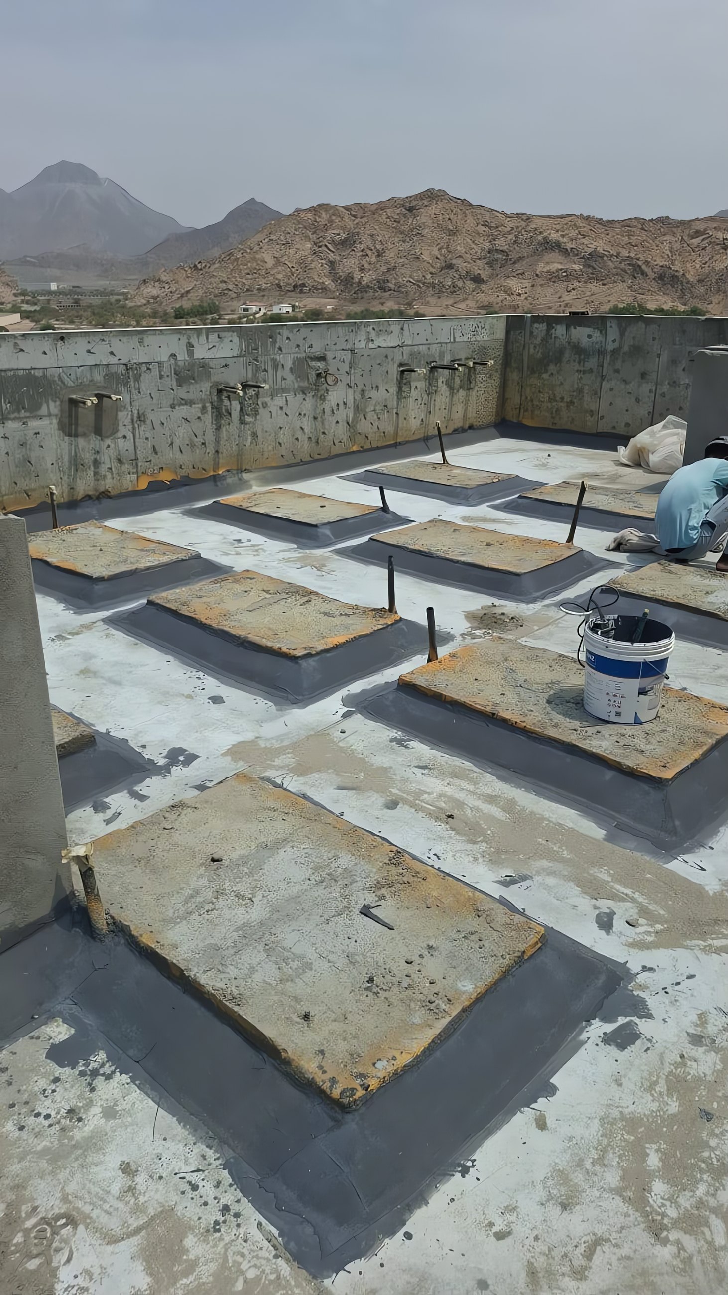 Roof Waterproofing, Detailing